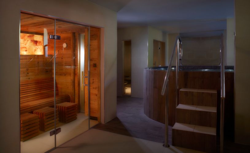Himilayan Salt Sauna at The Royal Crescent Hotel & Spa